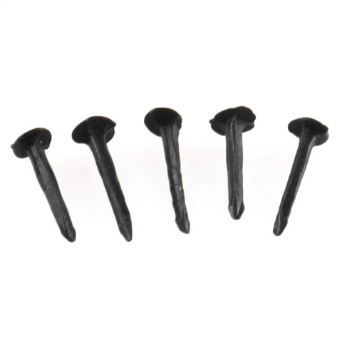 500 Pack Black Iron Nail Tacks 13mm for Shoes Boots Soles Leather Heel Repair and Replacement Heavy Duty Rock Solid Metal Studs