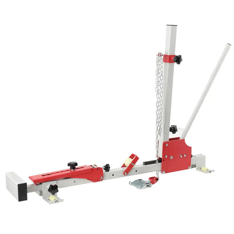 Heavy-Duty Car Dent Removal Puller Tower, Adjustable 100 To 800 Mm, Pro-Grade Sheet Metal Dent Repair Tool with chain and hooks