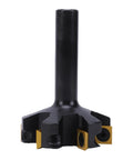 Top Tier 2 Inch Slab Flattening Router Bit Featuring Six Durable Carbide Inserts With A 1/2 Inch Shank for wood planing.