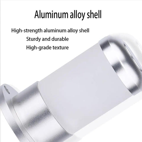 Close-up of aluminum housing of Heavy Duty 12V 24V Industrial Alarm Light With Three Color Warning Aluminum Alloy Signal Tower