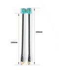 Two Pack 150mm FPV Antennas Osprey LHCP RP SMA 5.8 GHz 2.82 dBi Antenna Set for HD Racing Drones