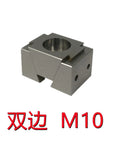 Pro Grade Workhorse Machining Center Fixture Built Like A Tank Rock Solid Side By Side Multi Station Clamp Tool with M10 holes.