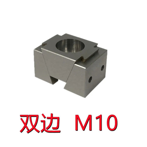 Pro Grade Workhorse Machining Center Fixture Built Like A Tank Rock Solid Side By Side Multi Station Clamp Tool with M10 holes.