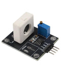 Top Shelf Hall Effect Current Sensor Module With Hella Accurate 100A Overcurrent Tracking, compact design with adjustable settings.