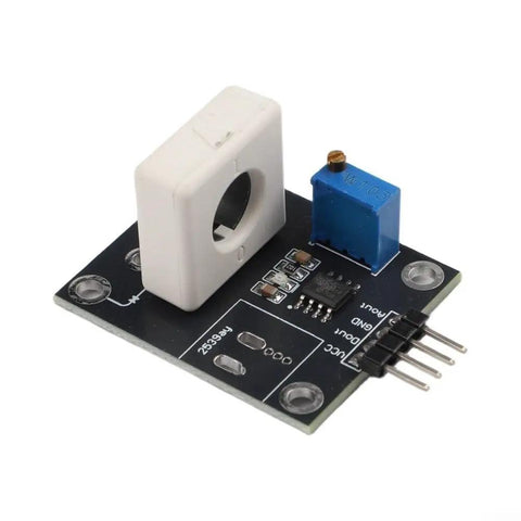 Top Shelf Hall Effect Current Sensor Module With Hella Accurate 100A Overcurrent Tracking, compact design with adjustable settings.