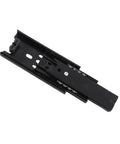 Mini Short Drawer Slides Full Extension Steel With Zinc Plating 2 Pack for kitchen cabinets and furniture, close-up view