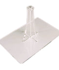 Clear Acrylic Observation Balloon Stand For Wings Of Glory Display with 88x134mm base, showcasing tall blimp flight stand design.
