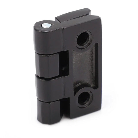 Heavy Duty Black Interior Door Hinge Set With Screw Mount No Fuss Install, Double Compression Spring, Zinc Alloy Construction, Quiet Smooth Operation, Built To Last For Cabinets And Interior Doors, 39x40mm Durable And Long Lasting