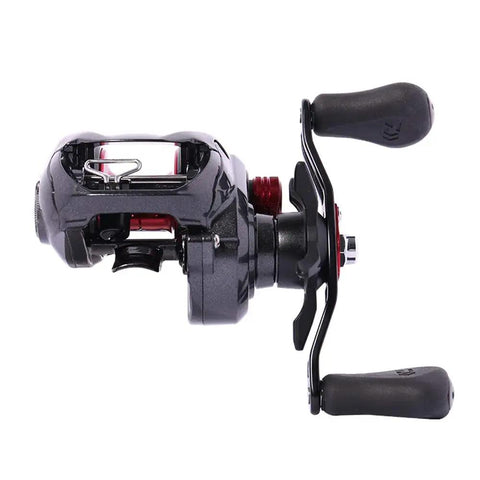 Water Drop Wheel Ice Fishing Reel With Long Cast Capability, Extended Non Slip Handle For Maximum Grip, Right Hand Operation