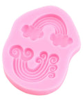 Sweet Rainbow Cloud Fondant Molds Set Of 4 For Cake Decorating And Cupcake Toppers Hot Air Balloon And Cloud Silicone Molds