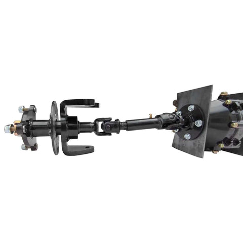 Beefed Up Four Wheel Drive Front Half Axle Assembly Kit for Electric ATVs Quads and Go Karts with Enhanced Torque and Traction