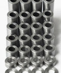 Built Tough Mild Steel Spacer One Inch Outer Diameter Round Standoff Bushing Unthreaded Plain Finish Inside Diameter One Half Inch Fits Half Inch Bolts Or M12 Half Inch Long Five Pack For Durable Metalwork And DIY Hardware Projects