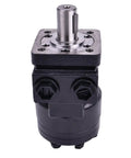 Front view of 4-Bolt Hydraulic Motor CM004P Built Tough High-Torque Industrial Powerhouse With 0.25 Inch Shaft Keyway, 1 Inch Round Shaft