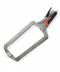 Heavy Duty Locking Pliers Grip Tool With Spring Tension Adjustable Clamp Non Slip Secure Holding Multipurpose Hand Tool For Assembly, Repair, Home Workshop, Carpentry, Metalworking And More, 18 Inch, metal with black handle