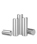 304 Stainless Steel Cylindrical Pin Locating Dowel Set, 12 mm diameter, solid shaft, ideal for automotive and industrial use.