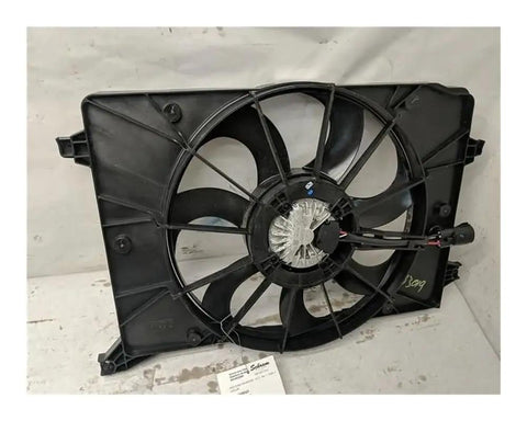Heavy Duty Radiator Cooling Fan Assembly For Chevrolet Bolt EV 2017 To 2020, black plastic fan with motor for engine temp control.