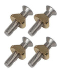 Heavy Duty Hydrofoil Wing Screw Kit And Foil Board Fixings For Surfing, metal mounting hardware shown in M8 size