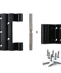 Heavy Duty Aluminum Alloy Casement Sliding Window Hinges For Cabinets Closets For Furniture Doors with screws