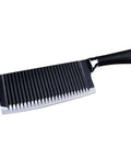 LIFKOME wavy cutter for vegetables and fruits, stainless steel crinkle blade, black handle