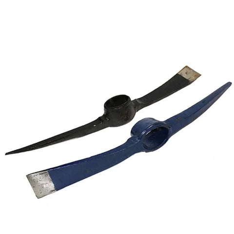 Double Head Mattock And Railroad Pick Axe Set Steel Garden Digging Tool With Multi Purpose Pick Heavy Duty Manganese Steel Quenched