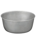 Titanium Trek Camping Bowl Ultralight And Durable For Hiking And Backpacking Stackable Outdoor Kitchen Essential aluminum finish