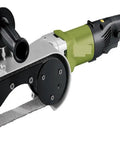 Heavy Duty Electric Belt Sander For Metal Pipes And Tubes Knock Out Gnarly Rust Weld Scars Burrs Fast Leverages Circular Motion.