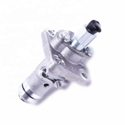 Heavy Duty Diesel Fuel Injection Pump Replacement Fit Isuzu Commercial Engines 3La1 3Ld1 4Lb1 4Lc1 4Le1 4Le2 Ref 8970345916 showing chrome finish and inlet.