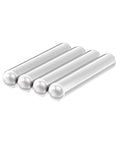 Built Damn Tough AlNiCo5 Cow Magnet 4 Pack Heavy Duty Cylinder Magnet With Slick Silver Finish, 0.50 by 3 inches.