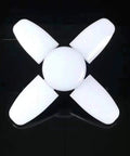 Four Pack LED Garage Lights Deformable Trilights Ceiling Fixture 60W Equivalent Four LED Bulbs Deliver 6000LM 6000K Daylight