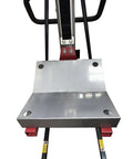 Heavy Duty Powered V Block Work Positioner Truck Smooth Operator Rig With Remote Control lightweight steel platform with mounting holes.