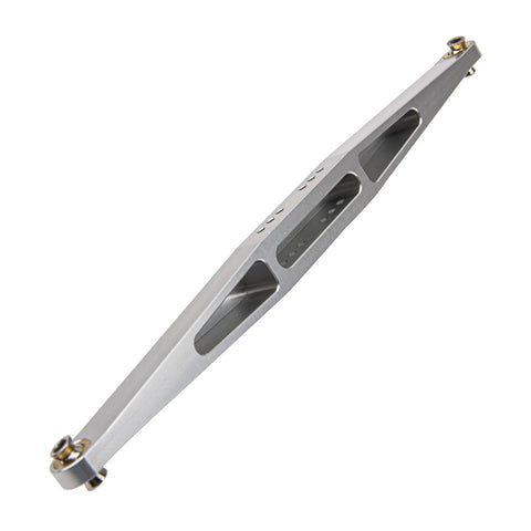 Aluminum Alloy RC Rear Trailing Arms Lower Linkage For 1to7 Traxxas UDR Desert Racer Beefy Rear Suspension Link Bolt On Easy Install Upgrade For Offroad RC Cars, silver 213mm aluminum arm
