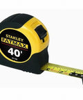 40 Foot FM Tape CC Tape Measure with Colorful Case and Heavy Duty Steel Blade, Locking Mechanism, Pro Grade Readout