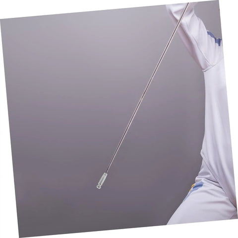 Durable Stainless Steel Fencing Practice Tip Replacement Head for Foil and Epee Training shown on fencing sword