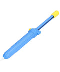 Blue Desoldering Pump Solder Sucker With Wick Kit Handheld Tin Solder Tool For Electronics Repair 40 cm Hg Suction ABS Body