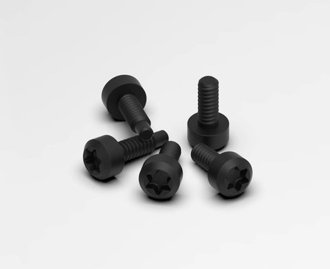 Replacement Security Screws Kit For Video Doorbell 2 Pro 3 Ring Stainless Steel 32 Pieces showing close-up of tamper resistant screws