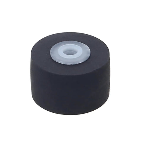 Kick Ass With These 10 Pinch Rollers For Cassette Recorders And DVD Players Restore Tape Mechanism Fix Jams Instantly Without Spending Fortunes On Repairs Use These Sweet Parts To Bring Your Old Music Players Back To Life Quickly. black rubber pinch roller with white hub for cassette deck repair