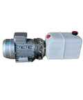 Badass Heavy Duty Hydraulic Pump And 220V Power Unit Rock Solid 3000PSI Fluid Transfer Station with double acting piston setup.