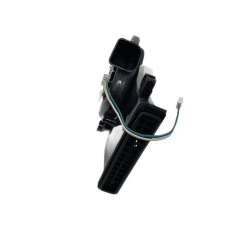 Premium Swap Replacement Cooling Fan Motor Compatible With Roidmi Eve Plus Robot Vacuum Cleaner showing black fan housing and wires.