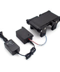 Dope Desktop Conveyor Belt Kit For STEM Education And DIY Projects with adjustable speed, showing motor, belt, and power supply.