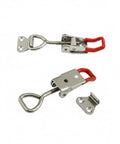 Rugged Stainless Steel Toggle Latch Quick Release Draw Clamp For Toolboxes Cabinets And Storage Cases Adjustable Fit