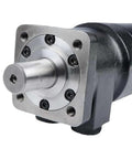 Heavy Duty Hydraulic Motor Replacement For H Series Equipment Part Number 101-1016-009 features a robust metal casing and polished shaft.