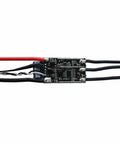 Beefy 24V DC Underwater Thruster Motor With Brushless 3 Phase ESC close-up showing wiring connections and electronic components.