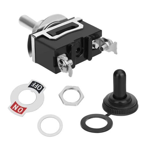 Heavy Duty Waterproof Toggle Switch Pack Six SPST SPDT Marine Rocker On Off 2 Pin Momentary 15A 250V 20A 125V with parts