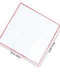 Red Flower Wrapping Paper For Bouquets 20 Sheets BOPP Flower Bouquet Packaging with 58x58 cm dimensions.