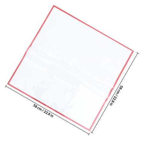 Red Flower Wrapping Paper For Bouquets 20 Sheets BOPP Flower Bouquet Packaging with 58x58 cm dimensions.