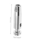 Durable Practice Fencing Tip Replacement For Realistic Drills, stainless steel arrowhead style, precise fit, 1.2 inch length