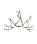 Beefy 304 Stainless Steel Cotter Pins Kit, 50 Pcs Hairpin Cotter Pins For Clevis And Pivot Pins, Reusable, Easy To Install, Great For Home Or Commercial Use, assorted sizes