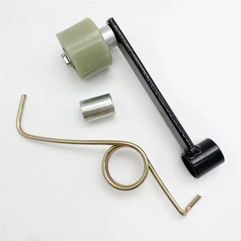 Super Heavy Duty Chain Tensioner With Roller Kit For Suzuki B 200 And B 200S-7 ATV Ensures Smooth Riding By Auto Adjusting Slack To Keep Your Drive Train Tight While Slamming Through Rough Trails Without Noise Or Wear. chain tensioner kit with nylon roller, spring, and hardware