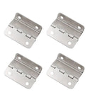 Vintage Cabinet Door Hinge Set 4 Pieces With Screws Heavy Duty Metal Hinges For Cabinets Boxes Wardrobes And Suitcases Anti Oxidation Finish