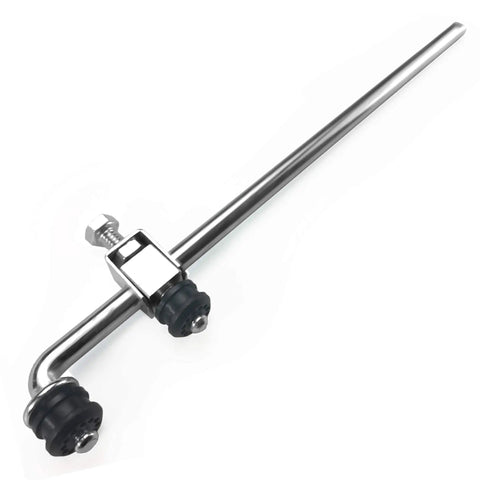 Transfer Case Shifter Linkage And Grommet Bushing Kit For Dodge Ram 1500 2500 3500 4x4 2002 2003 2004 2005 Replacement Parts 52105555AA 68078974AA 100 Percent Tested; chrome linkage rod with black grommets